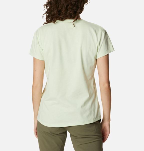 Columbia Sun Trek T-Shirt Light Yellow For Women's NZ60394 New Zealand